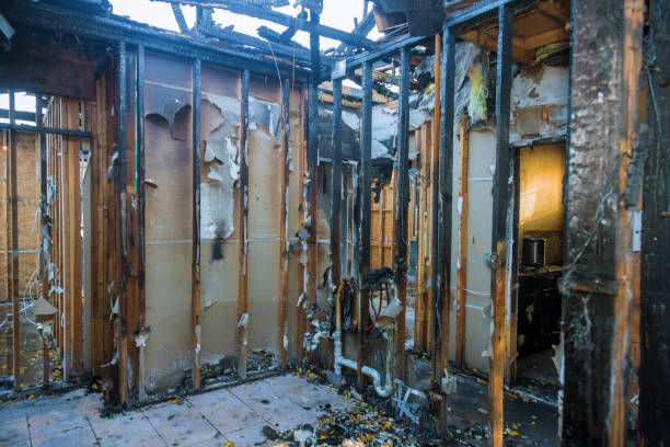 Professional Fire Damage Repair technician working in Point Pleasant, NJ